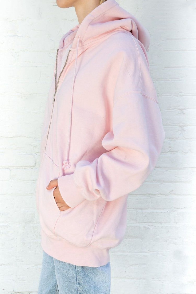 Sweat a Capuche Brandy Melville Christy Rose | NBC-35178856